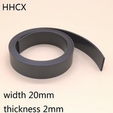 1 Meter Rubber Magnet 20*2 mm Magnetic Strip Rubber Magnet Tape Width 20 mm Thickness 2 mm 20mm x 2mm 20x2 mm 2024 - buy cheap
