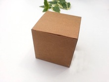 6*6*6cm nuevo DIY Kraft/Negro/blanco caja regalo Regalos de boda caja de dulces de fiesta galletas cajas pequeñas Ideas de regalo 2024 - compra barato
