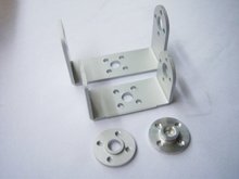 F03711 1 set Robot servo spare parts: Metal U holder + round servo mount Bracket 2024 - купить недорого