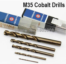 5PCS 7.1mm-13mm M35 HSS-CO Cobalt Drill Bits HSS Twist Drill Bit for stainless steel(7/7.5/8/8.5/9/10/10.5/11/11.5/12/12.5/13mm) 2024 - buy cheap