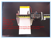Полимерная литиевая батарея большой емкости 3,7 в планшетный компьютер со встроенной перезаряжаемой литиевой батареей 4000 мАч 2024 - купить недорого