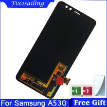 Pantalla LCD Super Amoled para SAMSUNG GALAXY A8 2018, A530, montaje de digitalizador con pantalla táctil, 100% probado para A530F, A530DS, A530N 2024 - compra barato