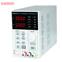 KA6005D-fuente de alimentación lineal laboratorio regulado de precisión Variable ajustable 60V, 5A DC, grado Digital 2024 - compra barato