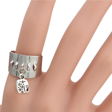 1pc novo boho chique prata cor dedo elefante anel bonito casal aberto animal anéis de casamento jóias finas e1864 2024 - compre barato