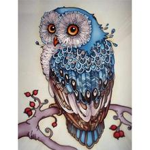 5D Diamond Painting Kits DIY Full Diamond Drill Embroidery Owl Picture Wall Decoration Painting 2024 - buy cheap
