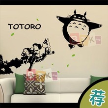 Totoro Wall Decal Vinyl Wall Stickers Decal Decor Home Decorative Decoration Anime Totoro Car Sticker 2024 - buy cheap