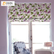 Included Curtains 2016 Modern Linen Brief Chinese Garden Roman Shade Blinds Custom Curtain free Shipping 2024 - buy cheap