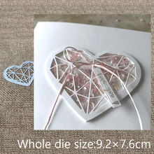 XLDesign-troqueles de corte de Metal para manualidades, decoración de corazón de amor, álbum de recortes, tarjeta de papel, troquelado artesanal 2024 - compra barato