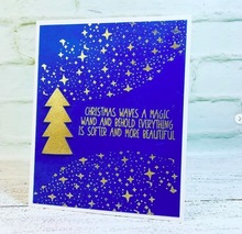 Sello transparente de fondo de estrella para álbum de recortes DIY/fabricación de tarjetas/regalos de decoración de Navidad para niños 2024 - compra barato