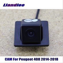 Liandlee Car Rearview Reverse Parking Camera For Peugeot 408 2014-2018 Rear View Backup CAM HD CCD Night Vision 2024 - buy cheap