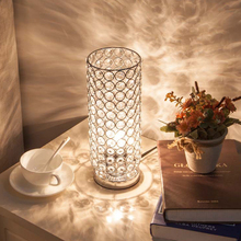 US Regulations European Standard Crystal Table Lamp Bedroom Bedside LED Table Lamp Creative Practical Gift Night Light 2024 - buy cheap