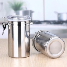 Stainless steel Kitchen tools Sealed storage food jar dried fruit coffee Jars milk tea metal keepers 2024 - buy cheap