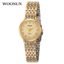 Relogios relógios femininos 2020, relógio feminino dourado roma mostrador aço inoxidável pulseira de quartzo para mulheres 2024 - compre barato