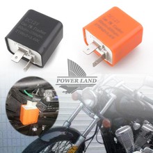 2 Pins 50C/m-200C/m Motor LED Flasher Relay Fix 12V Flash Speed Adjustable Motorcycle Turn Light Signal Indicator Resistor 2024 - buy cheap