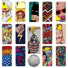 Pop art-fundas blandas para Huawei P40, P30, P20 Pro, P10 Lite E Plus, P Smart Z, 2020, 2019 2024 - compra barato