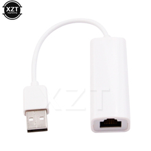 New Arrival USB 2.0 to RJ45 Network Card Lan Adapter For Mac OS Android Tablet PC Win 7 8 10 XP 100Mbps 2024 - buy cheap