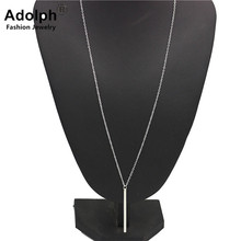 ADOLPH Star Jewelry Long Chains Crossbar Sequins Choker Necklace Bijoux Female Charm Chunky Bib Necklaces Trendy Accessories 2024 - buy cheap