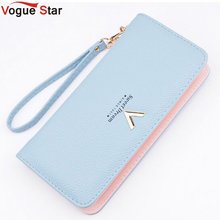 New Luxury Ladies Purses Female Brand Wallets Women Long Zipper Purse Woman Wallet Leather Card Holder Clutch Portefeuille LB513 2024 - buy cheap