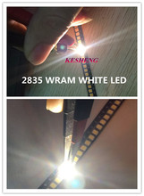 Cuentas de lámpara LED para todo tipo de luces LED, 500 piezas, 0,2 W, SMD 2835, 20-25lm, Blanco/Blanco cálido, DC3.0-3.6V 2024 - compra barato