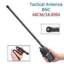 33/48/72cm/28.3in  Dual Band SMA-BNC Folding Tactical Antennafor ICOM IC-V8, IC-V80, IC-V82  Walkie Talkie Radio 2024 - buy cheap