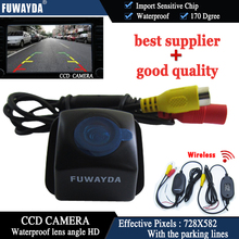 FUWAYDA inversa Cámara retrovisora 2,4G transmisor wifi de auto de visión trasera cámara CCD para TOYOTA Prius 06-10/ Camry 09-10/ Aurion 06-11 2024 - compra barato