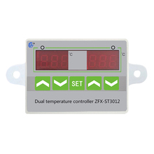 ZFX-ST3012 микрокомпьютер интеллектуальный регулятор температуры переключатель двойной температуры двойной контроль электронный контроллер 2024 - купить недорого