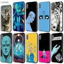 Чехол Lavaza Watchmen Doctor Манхэттен для iPhone 12 mini 11 Pro XS Max XR X 8 7 6 6S Plus 5 5s se 2024 - купить недорого