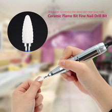 Ceramic Nail Drill Bits Manicure Machine Accessories Rotary Electric Nail Files Manicure Cutter Nail Art Tools Polish Tool 2024 - buy cheap