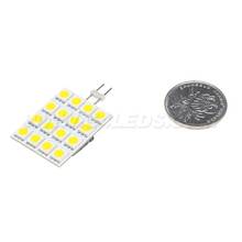 Warm White G4 LED Bulb Sqare Model 16LED 5050 SMD Bi-Pin AC/DC10-30V  Square Type Boat Light Cabinet Light 1pcs/lot 2024 - buy cheap