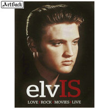 ArtBack Elvis 5d diy diamond painting Elvis Presley full drill square diamond embroidery 3d round diamond mosaic home decoration 2024 - buy cheap