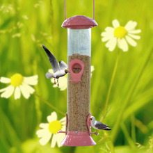 European style wild bird feeder Outdoor bird feeders food container 2024 - buy cheap