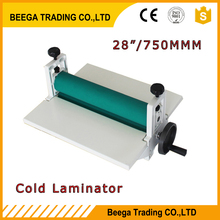 Wholesale Cold Laminator All Metal Frame 750mm Manual Laminating Machine Photo Vinyl Protect Rubber 2024 - buy cheap