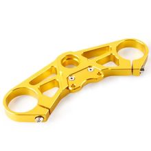 Top Clamp Upper Triple Tree for Suzuki GSXR 1000 K5 2005 2006 Aluminum Alloy Gold CNC 2024 - buy cheap