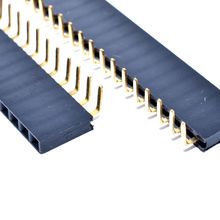 10 Uds. 1x40 pines 40P 2,54mm ángulo recto de una sola fila Pin hembra conector de cabezal para placa PCB 2024 - compra barato