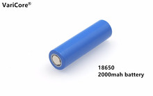 New 18650 Rechargeable Battery 3.7V 2000 mAh 5C Power Discharge Li-ion Battery Group Flashlight for Mobile Device 2024 - buy cheap