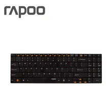 Оригинальная мультимедийная ультра-тонкая беспроводная клавиатура Rapoo E9070, 2,4 ГГц, программируемая, 5,6 мм, для ноутбуков, настольных ПК, Бесплатная доставка 2024 - купить недорого