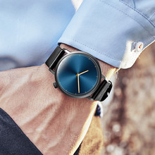 Лидер продаж, мужские Модные Классические золотистые кварцевые наручные часы Wacthes, наручные часы из нержавеющей стали, деловые часы 2024 - купить недорого