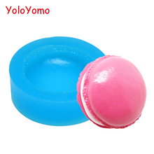 G121YL Macaron Mold 30mm Silicone Mold Kawaii Cell Phone Deco Sweets Mold Resin Fimo Polymer Clay DIY Cabochon 2024 - buy cheap