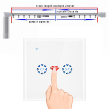 WiFi Curtain Switch for Electric Motorized Curtain Blind Roller Shutter Door Motor Touch Switch For Alexa Google Home 2024 - buy cheap