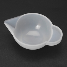 Molde de silicona dispensador de vasos DIY resina epoxi herramienta de fabricación de joyas accesorio Modulación de Color 2024 - compra barato