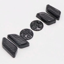For Audi Q5L 2018 6PCS Carbon Fiber ABS Chrome Car Seat Adjustment Knob Button Switch Cover Trim Moldings Car Styling 2024 - buy cheap