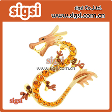 Fashion alloy rhinestone dragon brooch 2024 - buy cheap