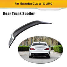 Alerón trasero de coche, alerón de fibra de carbono para mercedes-benz clase CLA W117 CLA180 CLA45 AMG 2013-2019 2024 - compra barato