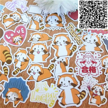 37 pcs Little civet cats sell Waterproof Cap Creative Sticker For Skateboard Laptop Luggage Phone Styling Home Toy Stickers 2024 - buy cheap