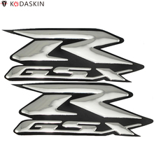 KODASKIN GSXR Cromo Decalques Adesivos Emblemas Laterais 3D para Suzuki GSXR 600 750 1000 k4 k5 k6 k7 k8 k9 2024 - compre barato
