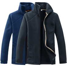 LoClimb Men's Polar Fleece Jacket Men 2018 Spring Warm Outdoor Sports Windproof Coats Male Trekking Camping Hiking Jackets,AM210 2024 - buy cheap