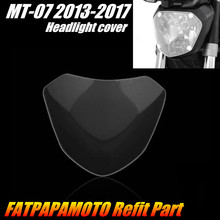 FOR YAMAHA MT-07 MT07 MT 07 2013-2017 14 15 16 Motorcycle Accessories Headlight Protection Guard Cover 2024 - buy cheap