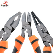 RDEER 1PC Pliers 6"/150mm CRV Multitool Wire Stripper For Cutting Crimping Multi Functional Electrician Hand Tools 2024 - buy cheap