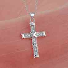 silver plated Necklace Silver Pendant Jewelry /KCQYKLIK RFFJQDPY 2024 - buy cheap