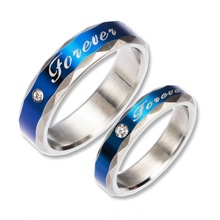 Gaxybb-anillo de acero inoxidable para hombre y mujer, sortija de amor eterno, joyería a la moda, anillos de acero inoxidable 2024 - compra barato